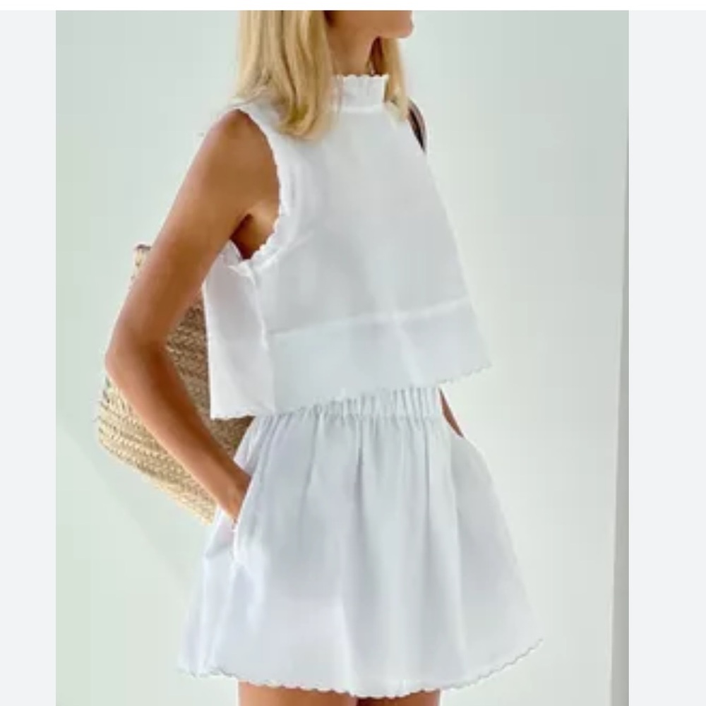 Vita Grace Portofino Scalloped Set- NWT